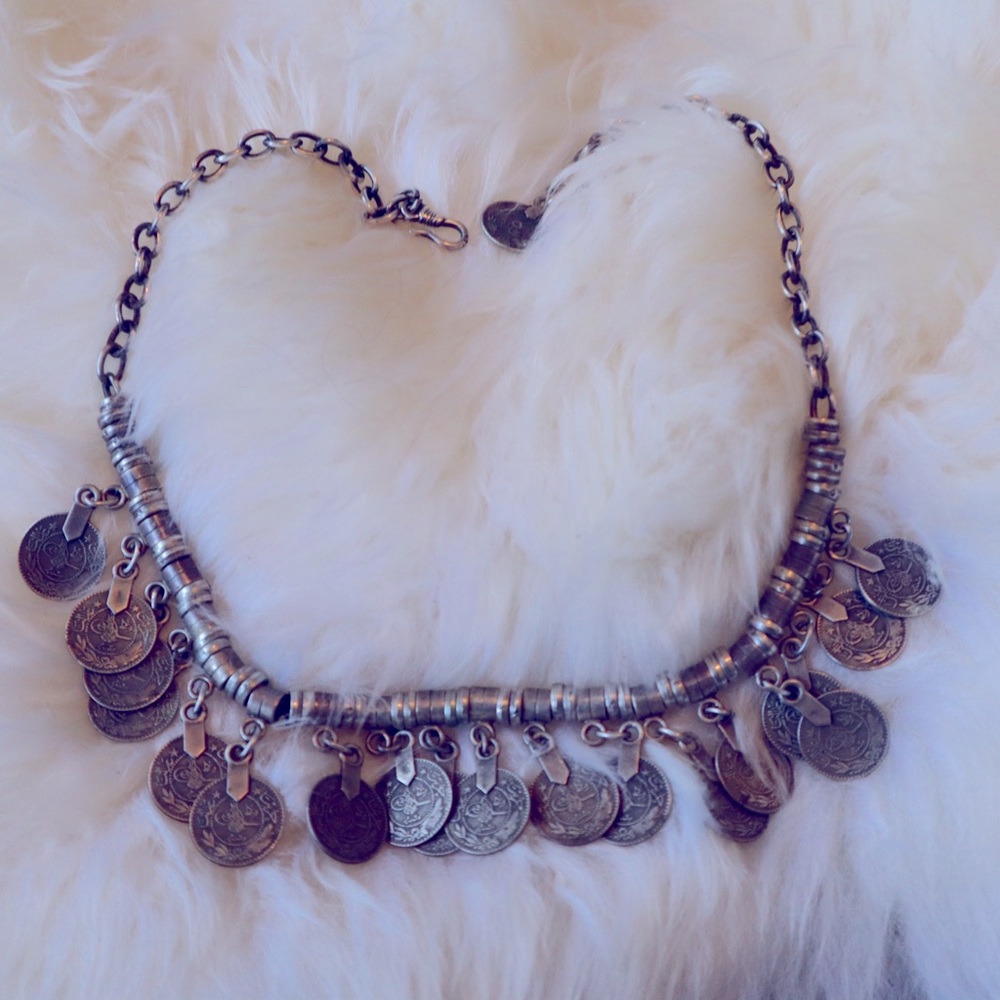 St.Eve Jewelry Silver Bib Necklace